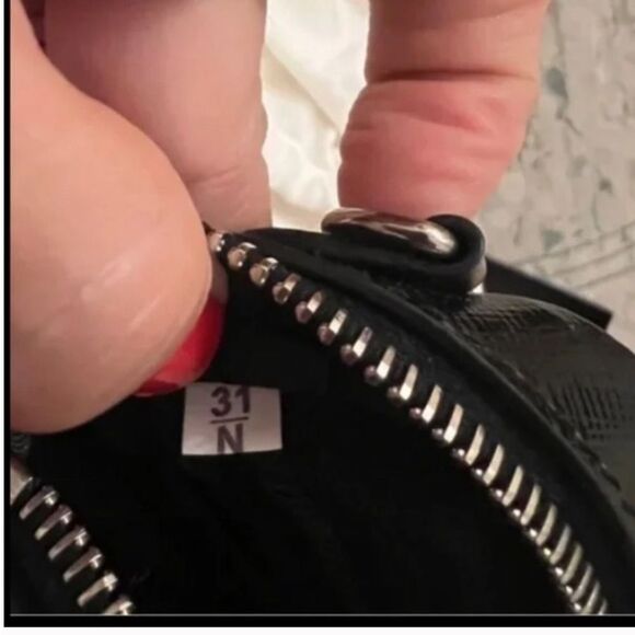 *PRADA* Bijoux Crystal Studded *Mini* Saffiano Patent Crossbody - Picture 12 of 12